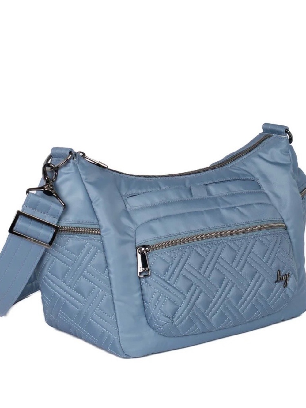 NWT- Lug Blue Moon Cha Cha Crossbody Bag - Picture 2 of 4